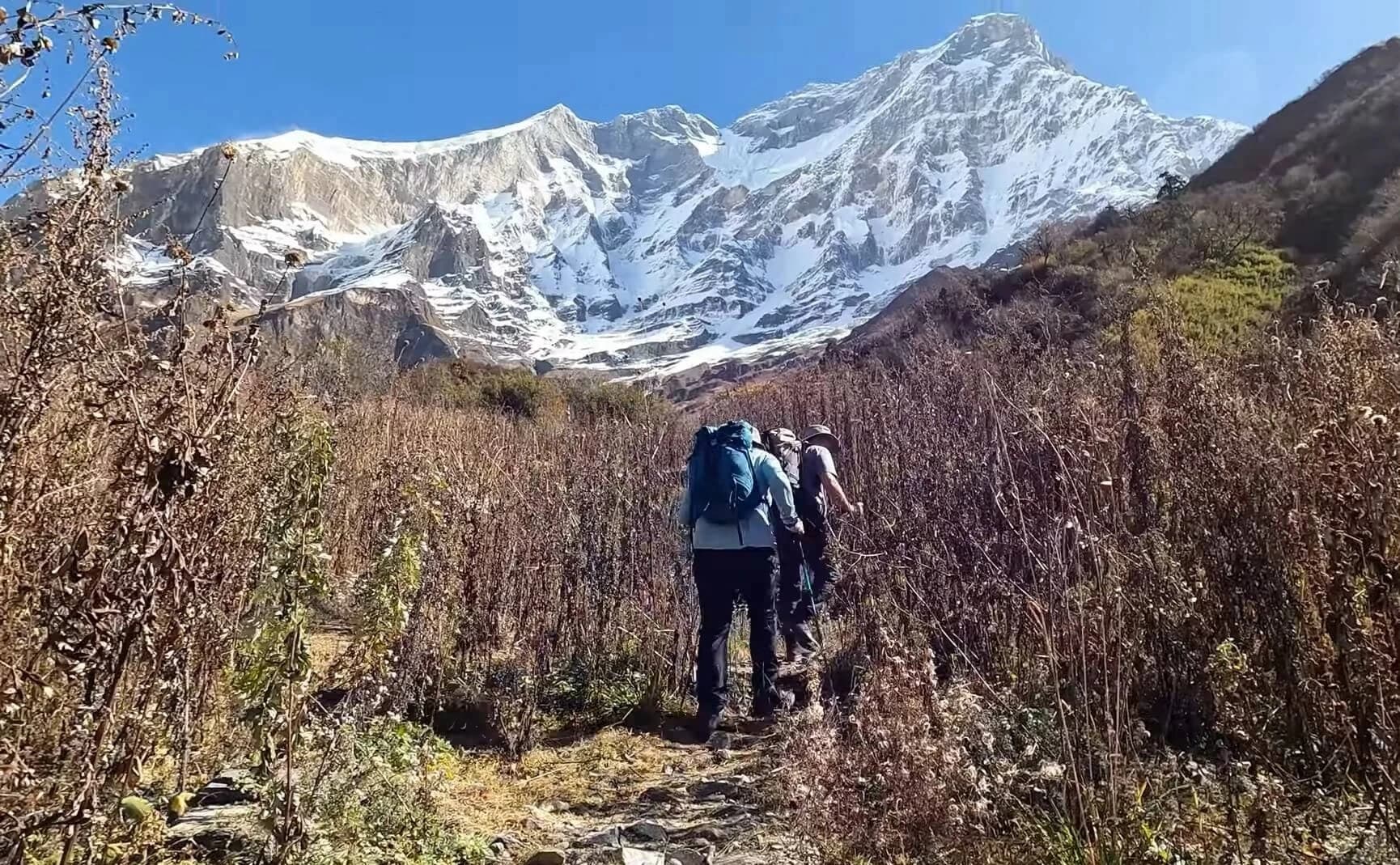 Dhampus Peak Climbing